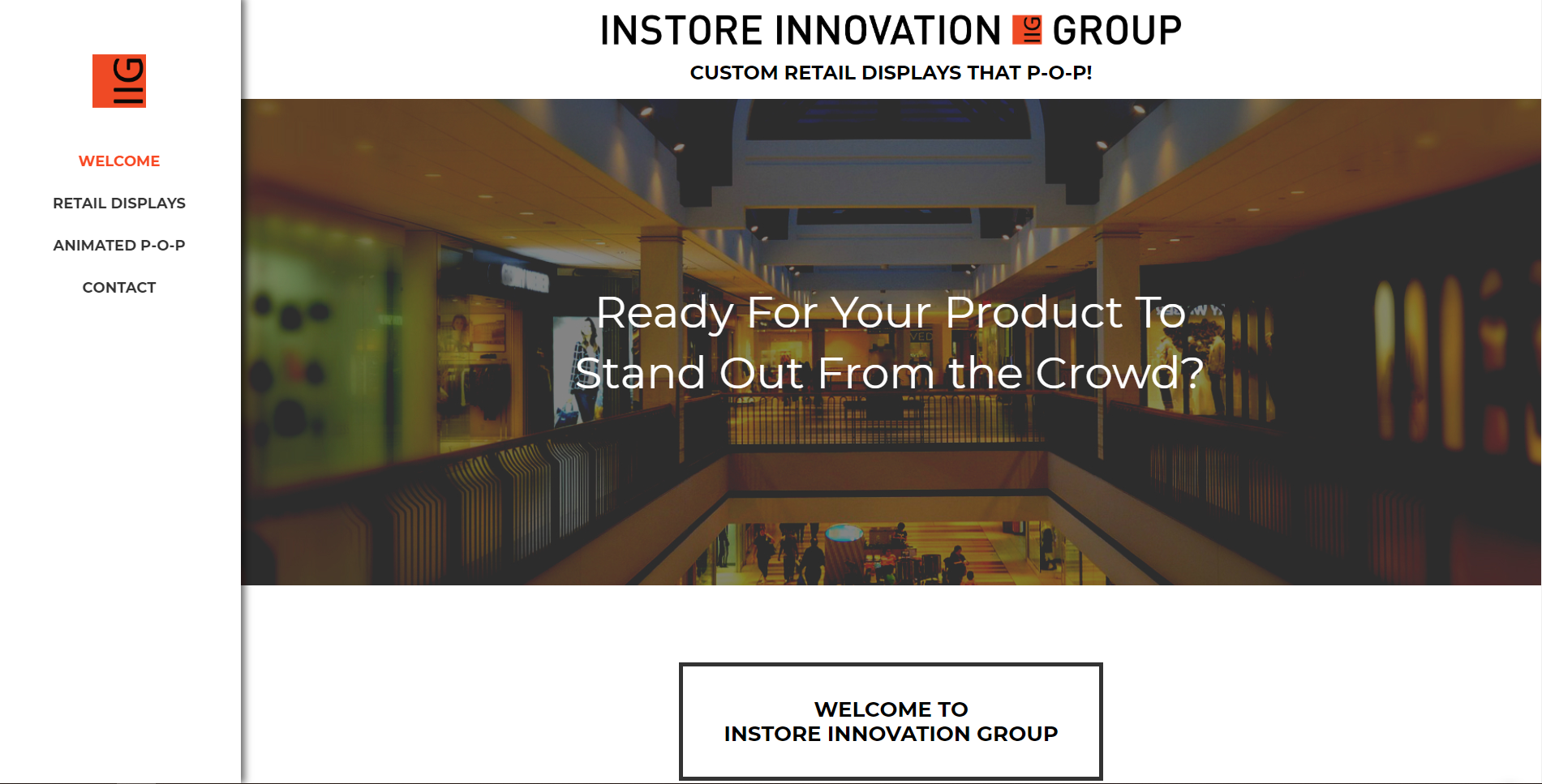 InStore Design display custom pop displays