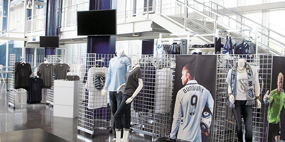 Sporting KC Stadium Store — Retail Environment
