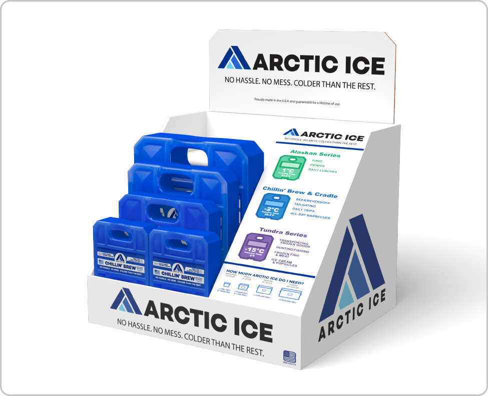 Arctic Ice — Countertop Display