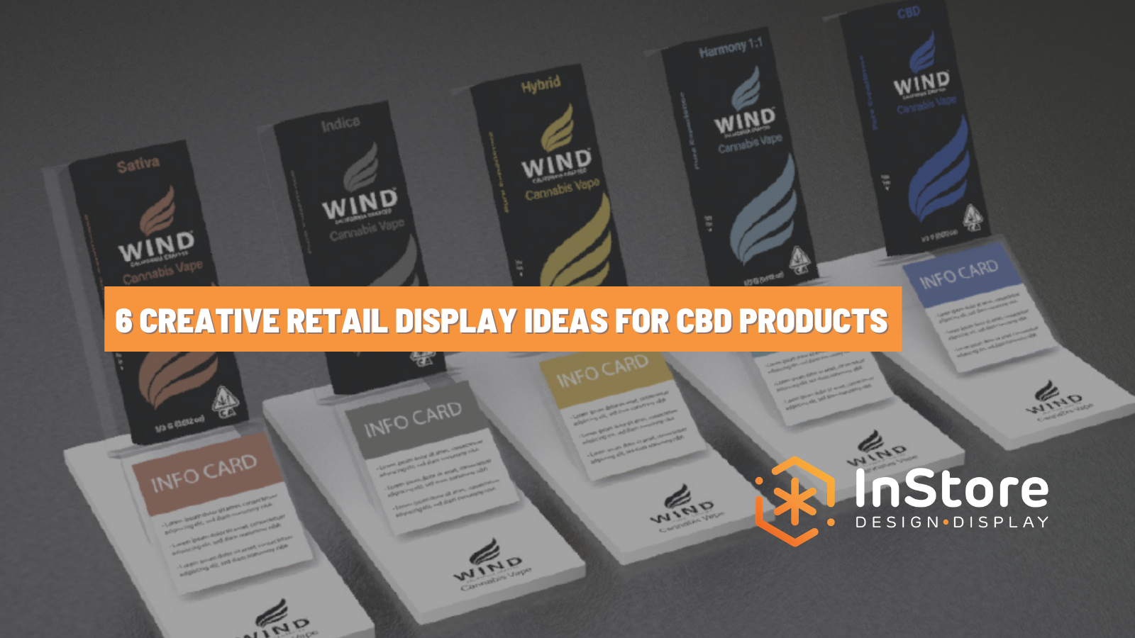 6 Creative Retail Display Ideas for CBD Products